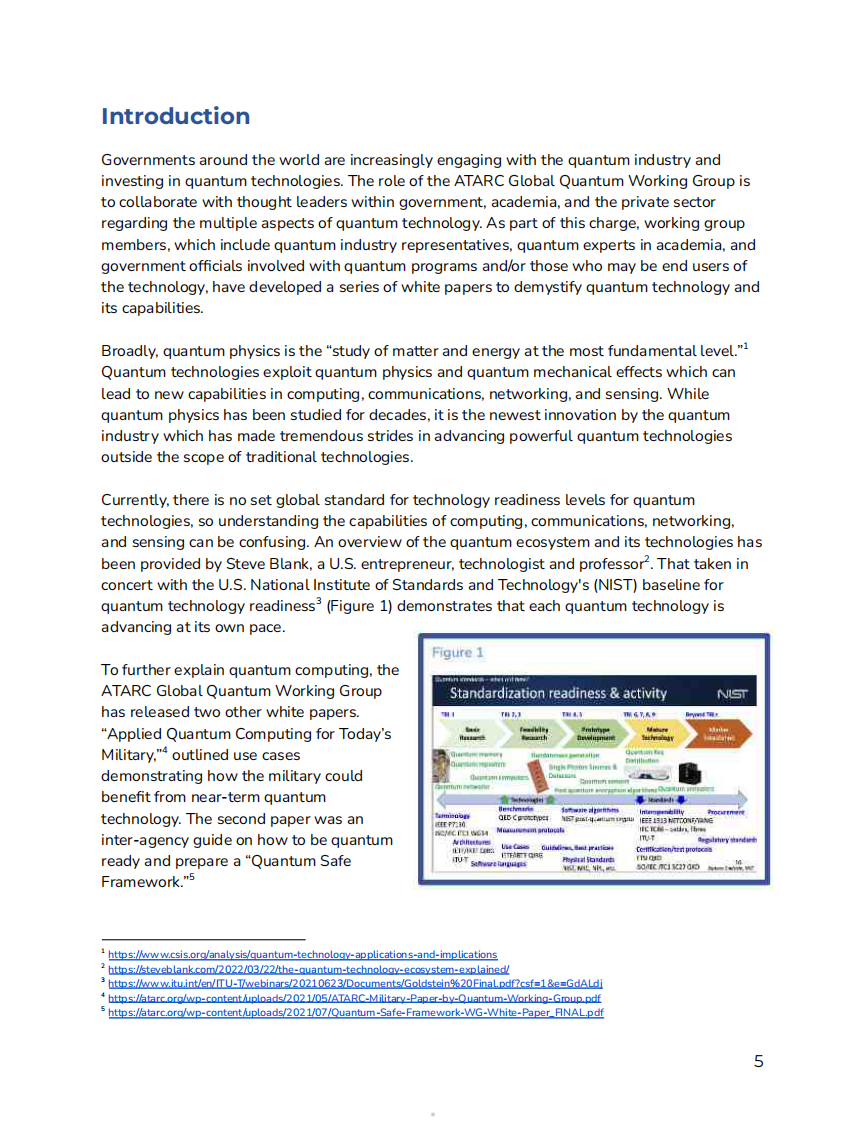 2025揭秘当今与未来量子技术能力：白皮书汇编（英文） 第5页