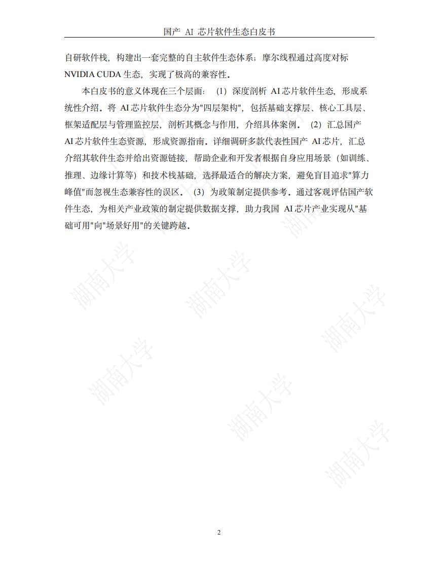 2025年国产AI芯片软件生态白皮书 第5页