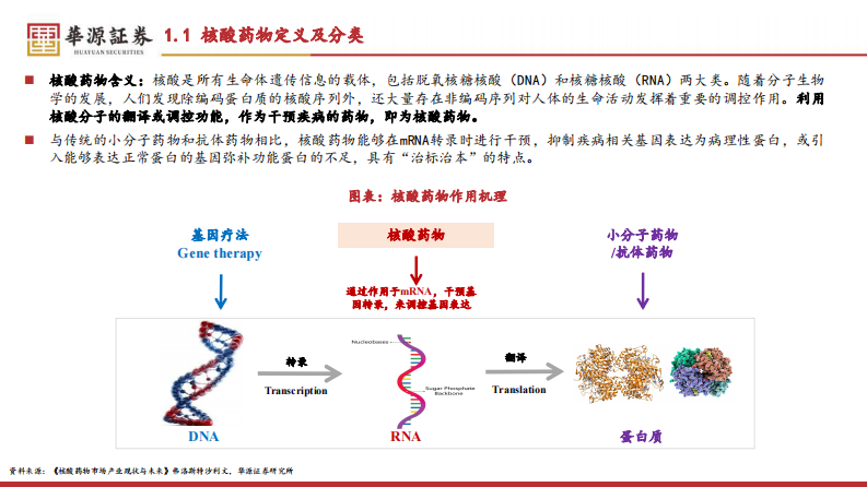 小核酸行业专题：从罕见病到慢性病，打开千亿市场空间 第5页