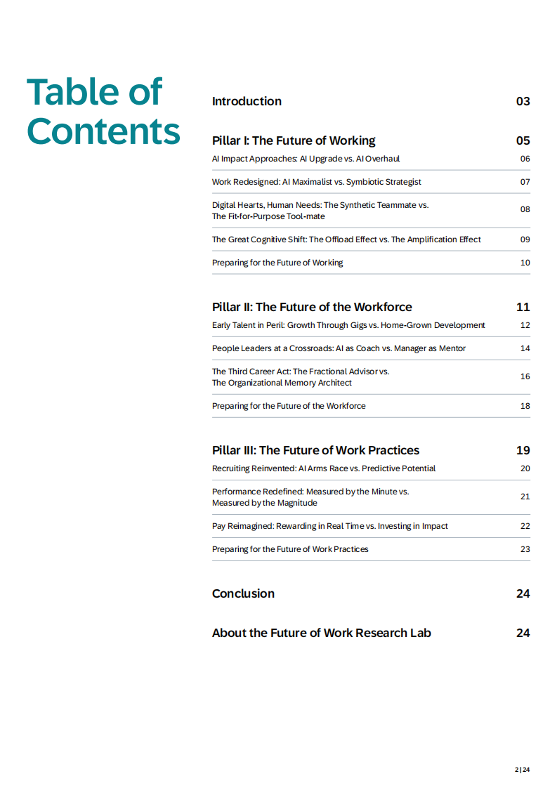 2025前路展望：未来工作预测与可能性分析报告（英文） 第2页