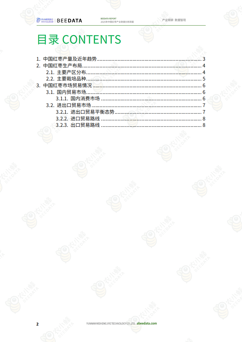 2025年中国红枣产业数据分析简报 第4页