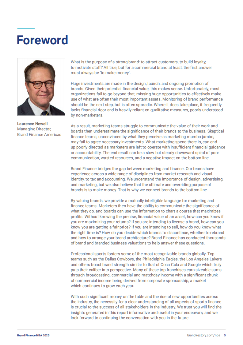 2025年NBA品牌排行榜（英文） 第5页