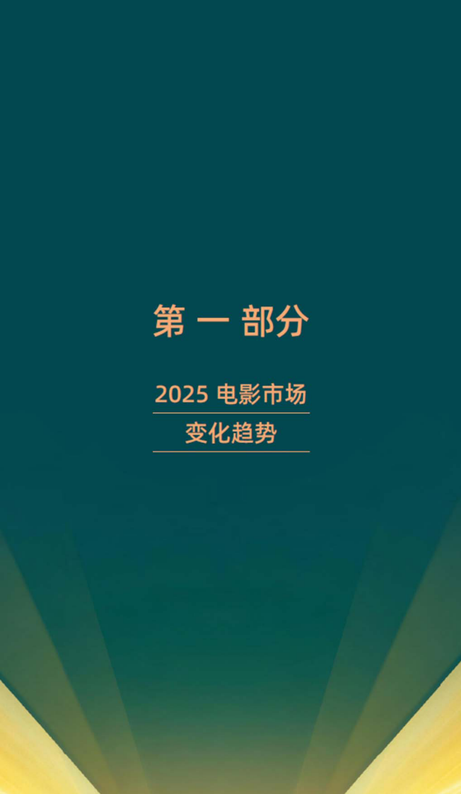 2025年中国电影市场及观众变化趋势报告 第5页